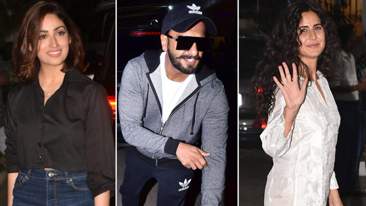 Special Screening of ‘URI’ with Many Celebs | Ranveer Singh | Katrina Kaif | Varun Dhawan