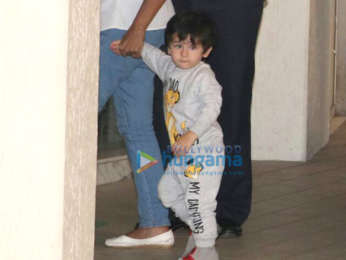 Taimur Ali Khan spotted at Khar