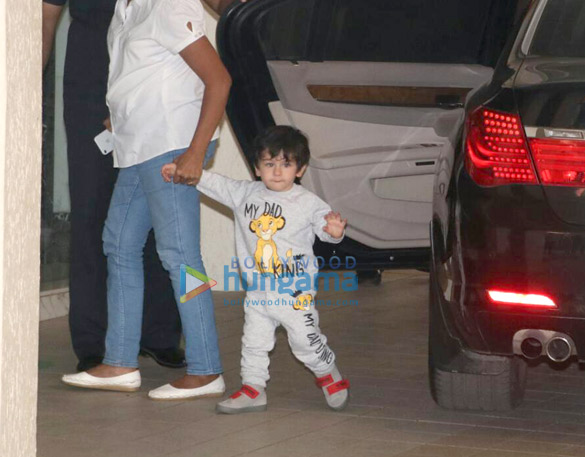 Taimur Ali Khan spotted at Khar Taimur Ali Khan spotted at Khar