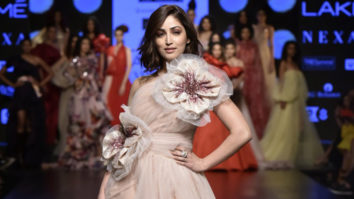 Yami Gautam walks the ramp for Gauri and Nainika at Lakme Fashion Week Summer/ Resort 2019