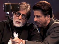 Amitabh Bachchan and Shah Rukh Khan’s unplugged banter is all about Badla and spilled secrets! (Watch video)