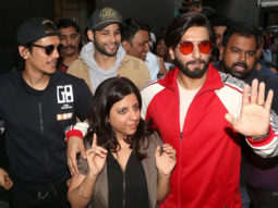 Cast of Gully Boy snapped at PVR, Lower Parel