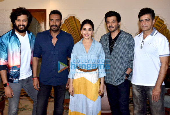 Cast of Total Dhamaal snapped during promotional interviews Cast of Total Dhamaal snapped during promotional interviews