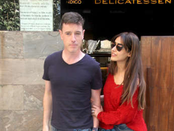 Ileana D'cruz snapped with boyfriend Andrew Kneebone at Indigo, Bandra