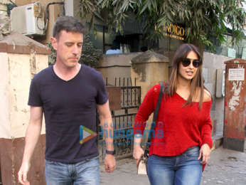 Ileana D'cruz snapped with boyfriend Andrew Kneebone at Indigo, Bandra