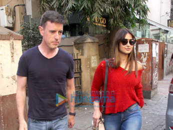 Ileana D'cruz snapped with boyfriend Andrew Kneebone at Indigo, Bandra