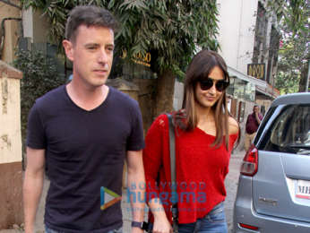 Ileana D'cruz snapped with boyfriend Andrew Kneebone at Indigo, Bandra