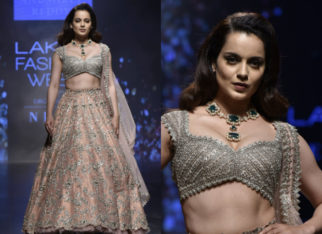 LFW Summer/ Resort 2019: Kangana Ranaut is the minimalist bride, channels an elegant vibe as showstopper for Anushree Reddy