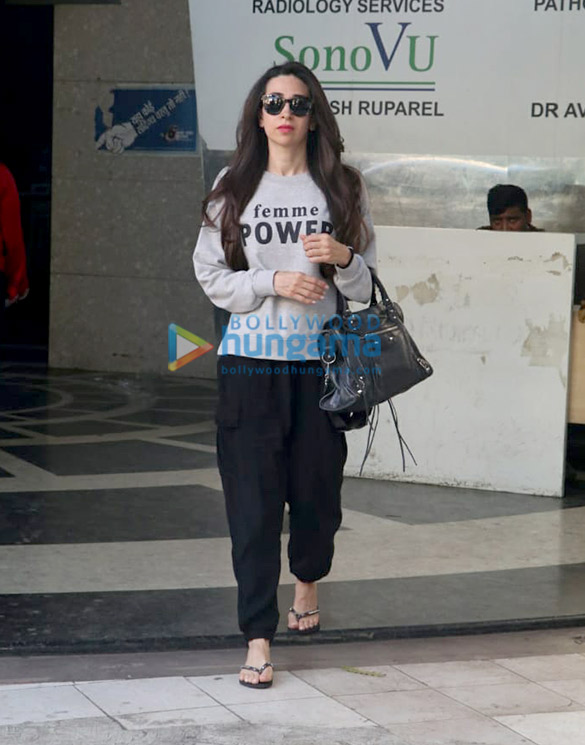 Karisma Kapoor snapped at a clinic