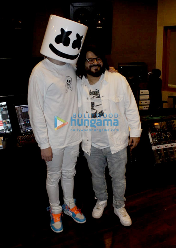 Marshmello snapped at Pritam Chakraborty’s office