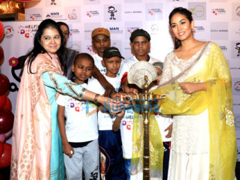 Mira Rajput snapped at The Helping Hands exhibition and fundraiser at St. Regis, Lower Parel