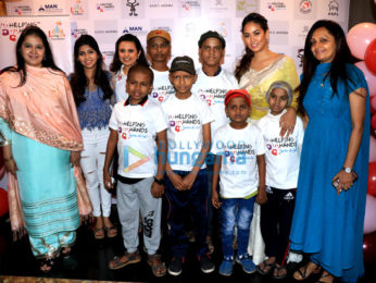 Mira Rajput snapped at The Helping Hands exhibition and fundraiser at St. Regis, Lower Parel