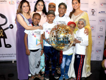 Mira Rajput snapped at The Helping Hands exhibition and fundraiser at St. Regis, Lower Parel