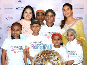 Mira Rajput snapped at The Helping Hands exhibition and fundraiser at St. Regis, Lower Parel
