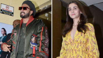 Ranveer Singh and Alia Bhatt grace the special screening of the film ‘Gully Boy’
