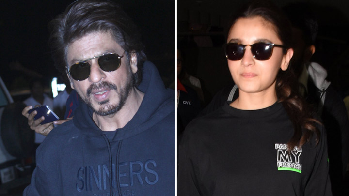 SPOTTED: Shah Rukh Khan and Alia Bhatt @Airport with Family