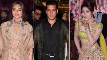 Salman Khan, Urvashi Rautela, Sonakshi Sinha and others at Azhar Morani’s Wedding Reception