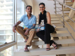 Taapsee Pannu and Sujoy Ghosh snapped promoting Badla at Red Chillies office