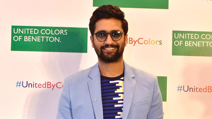 Vicky Kaushal graces the launch of the new collections from United Colors Of Benetton