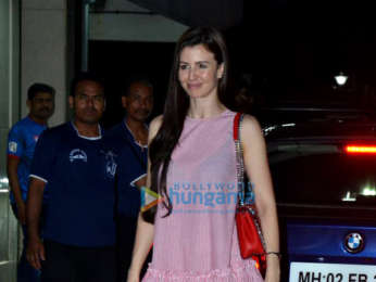 Celebs grace the party of Celebrity Cricket League at Sohail Khan's residence in Bandra