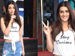 Kriti Sanon visit PVR for Luka Chuppi Reaction