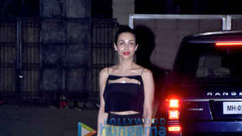 Malaika Arora spotted at Amrita Arora’s house