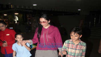 Manyata Dutt, Sara Ali Khan and Suniel Shetty snapped at the airport