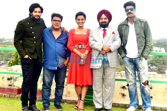 Milan Talkies team promote the film in Chandigarh Milan Talkies team promote the film in Chandigarh