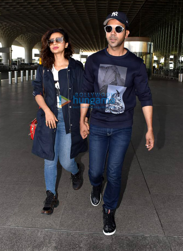 Rajkummar Rao, Patralekha and others snapped at the airport Rajkummar Rao, Patralekha and others snapped at the airport