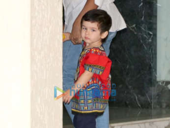 Taimur Ali Khan spotted in Bandra