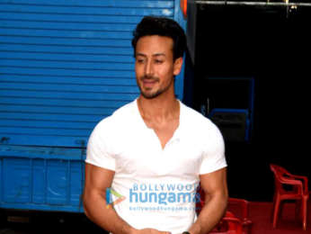 Tiger Shroff snapped at Film City