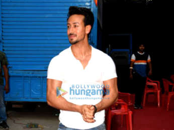 Tiger Shroff snapped at Film City