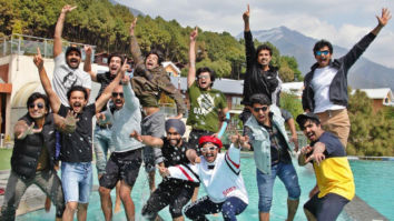 ’83: Ranveer Singh strikes a happy pose with his ‘Kapil’s Devils’ as he begins shoot at Dharamshala