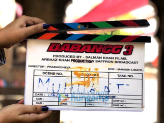 On The Sets from the movie Dabangg 3
