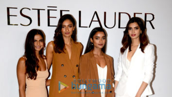 Diana Penty snapped at Estee Lauder