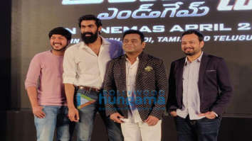 Rana Daggubati and A.R. Rahman launch the Telugu trailer and Marvel Anthem of Avengers: Endgame in Hyderabad