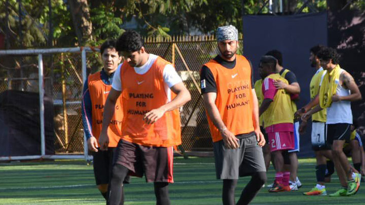 Ranbir Kapoor, Ishaan Khatter, Abhimanyu Dassani & others snapped playing football | Part 2