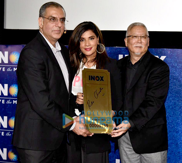 Richa Chadda graces the launch of INOX MX4D(R) EFX theatre at Inorbit Mall, Malad Richa Chadda graces the launch of INOX MX4D(R) EFX theatre at Inorbit Mall, Malad