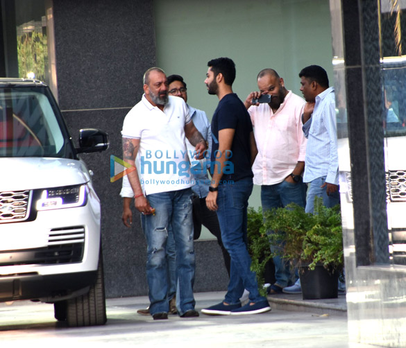 Sanjay Dutt snapped at the Dharma Productions’ office Sanjay Dutt snapped at the Dharma Productions’ office