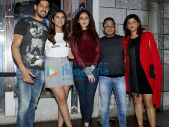 Sidharth Malhotra and Parineeti Chopra snapped at the wrap up party of ‘Jabariya Jodi’