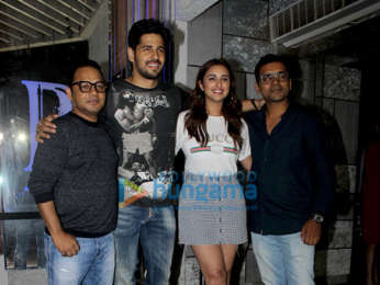 Sidharth Malhotra and Parineeti Chopra snapped at the wrap up party of ‘Jabariya Jodi’