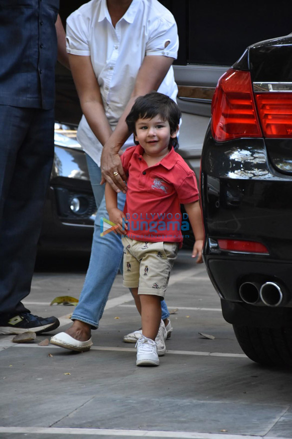 Taimur Ali Khan spotted in Bandra Taimur Ali Khan spotted in Bandra