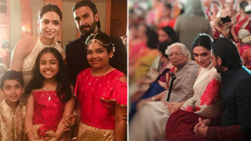 Ranveer Singh and Deepika Padukone attend a wedding in Mumbai and the photos and videos go viral!