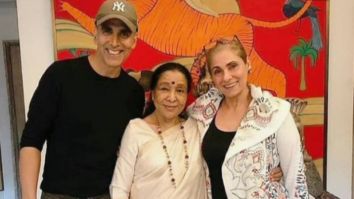EXCLUSIVE: It’s a DOUBLE CELEBRATION for Dimple Kapadia, Sunny Deol, Twinkle Khanna and Akshay Kumar as Asha Bhosle drops in to wish them!