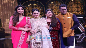 Photos: Rekha snapped on the sets of Super Dancer Chapter 3