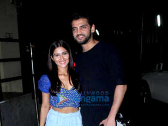 Photos: Zaheer Iqbal and Pranutan Bahl snapped at PVR Juhu