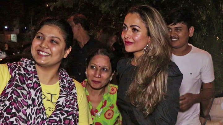 SPOTTED: Amrita Arora at Olive, Khar
