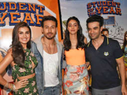 Tiger Shroff, Tara Sutaria, Ananya Panday and Punit Malhotra at SOTY-2 Promotions