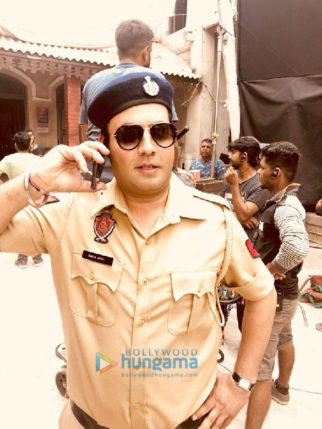 On The Sets from the movie Khandaani Shafakhana