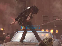 on the sets of the movie Marjaavaan